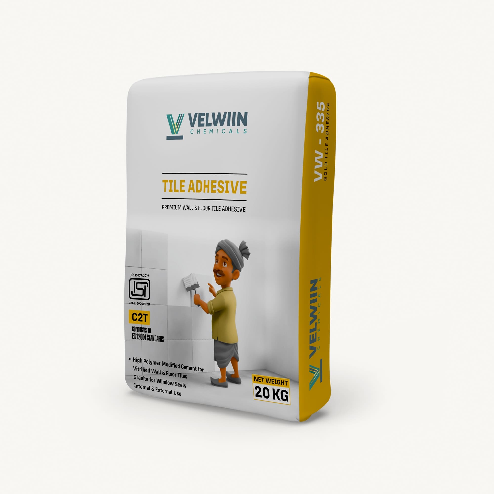 VW-335 Gold Tile Adhesive