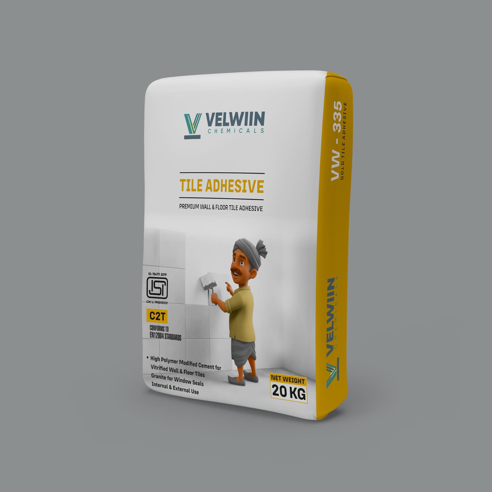 VW-335 Gold Tile Adhesive